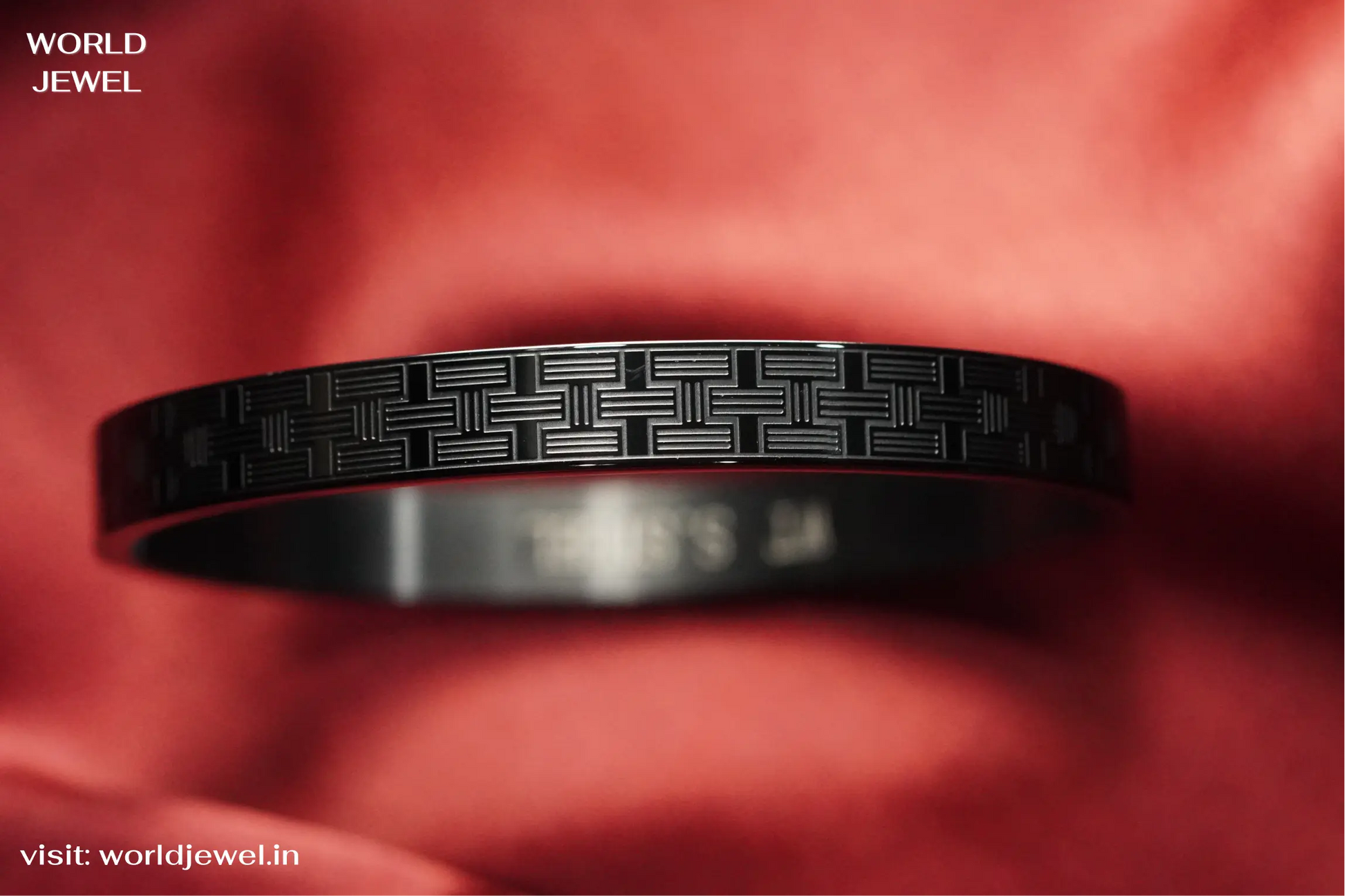 Labyrinth kada | Stainless Steel kada for men's | Anti-Tarnish | Worldjewel.in worldjewel.in